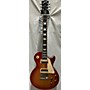 Used Gibson Les Paul Traditional Pro V Flame Top Solid Body Electric Guitar Heritage Cherry