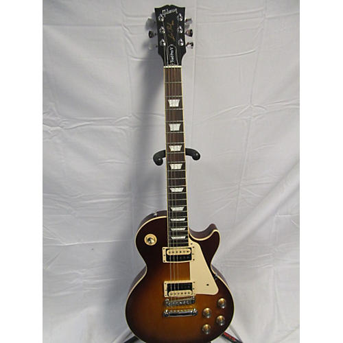 Gibson Les Paul Traditional Pro V Satin Top Solid Body Electric Guitar Ice Tea