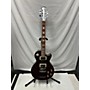 Used Epiphone Les Paul Tribute Plus Solid Body Electric Guitar Black Cherry