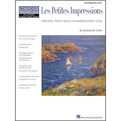 Hal Leonard Les Petites Impressions Intermediate Level Composer Showcase Hal Leonard Student Piano Library by Jennifer Linn