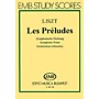 Editio Musica Budapest Les Preludes Score EMB Series