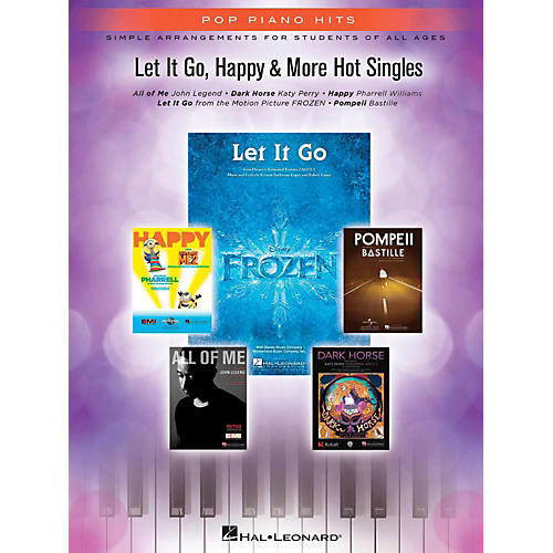 Let It Go, Happy & More Hot Singles for Piano