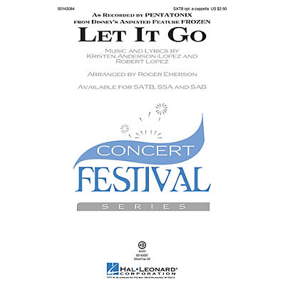 Hal Leonard Let It Go (from Frozen) ShowTrax CD by Pentatonix Arranged by Roger Emerson