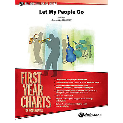 Alfred Let My People Go Jazz Band Grade 1 Set