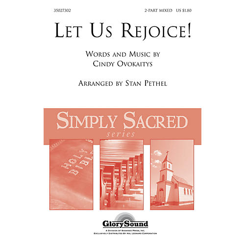 Shawnee Press Let Us Rejoice! (Lasst uns erfreuen) 2 Part Mixed arranged by Stan Pethel