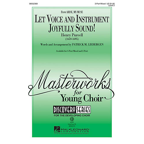Hal Leonard Let Voice and Instrument Joyfully Sound! (Discovery Level 2) 3-Part Mixed arranged by Patrick Liebergen