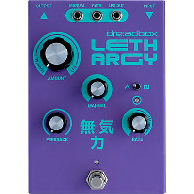 Dreadbox Lethargy 9 Stage Phaser Effects Pedal