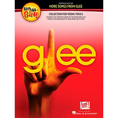 Hal Leonard Let's All Sing More Songs From Glee Collection for Young Voices Performance/Accompaniment CD