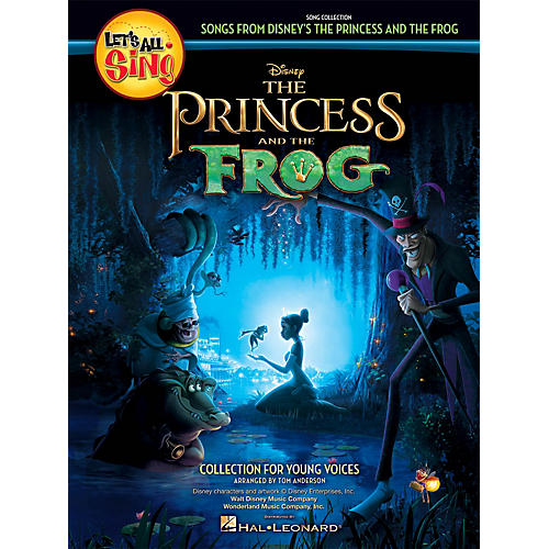 Hal Leonard Let's All Sing Songs from Disney's The Princess and the Frog Performance/Accompaniment CD by Tom Anderson