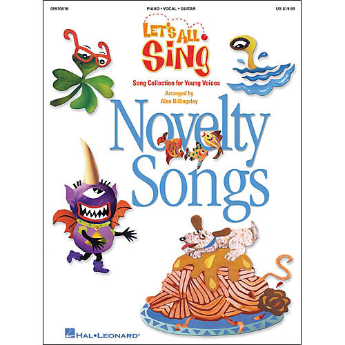 Hal Leonard Let's All Sing...Novelty Songs Piano/Vocal/Guitar