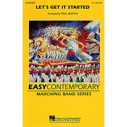 Cherry Lane Let's Get It Started Marching Band Level 2 Arranged by Paul Murtha