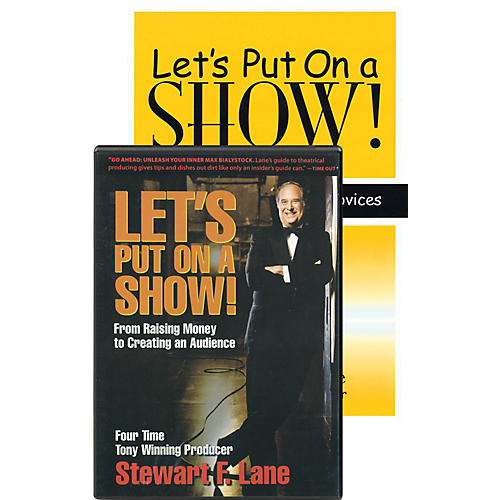 Let's Put on a Show! Applause Books Series Softcover with DVD-ROM Written by Stewart F. Lane