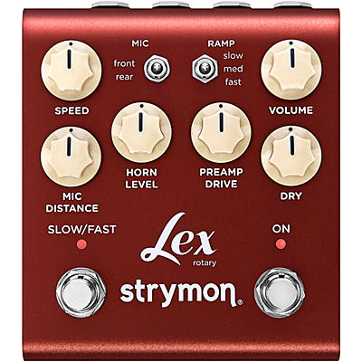 Strymon Lex v2 Rotating Speaker Simulator Effects Pedal