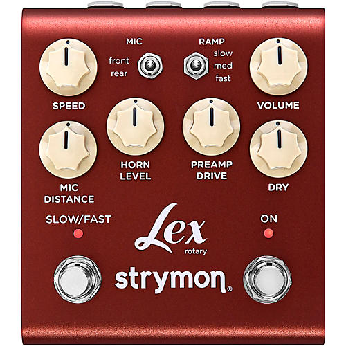 Strymon Lex v2 Rotating Speaker Simulator Effects Pedal Brown