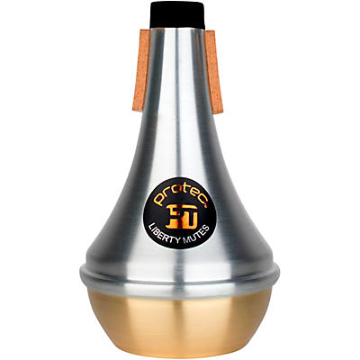 Protec Liberty Trumpet Straight Aluminum Mute With Brass End