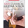 Music Sales Library Of Easy Classical Guitar Solos (Notation & Tablature)