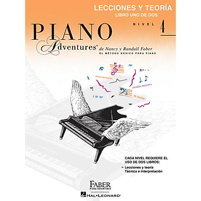 Faber Piano Adventures Libro de lecciones y teoria, Nivel 4 Faber Piano Adventures Series Softcover Written by Randall Faber