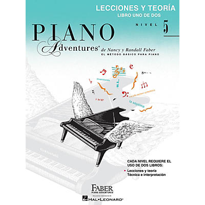 Faber Piano Adventures Libro de lecciones y teoria Nivel 5 Faber Piano Adventures Series Softcover Written by Randall Faber