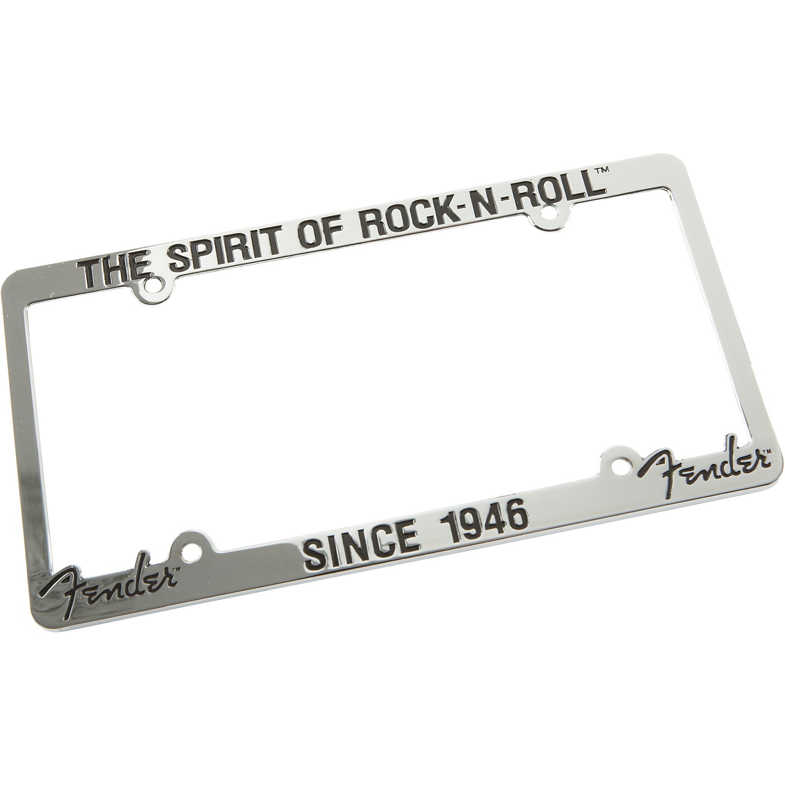Fender License Plate Frame Musician's Friend
