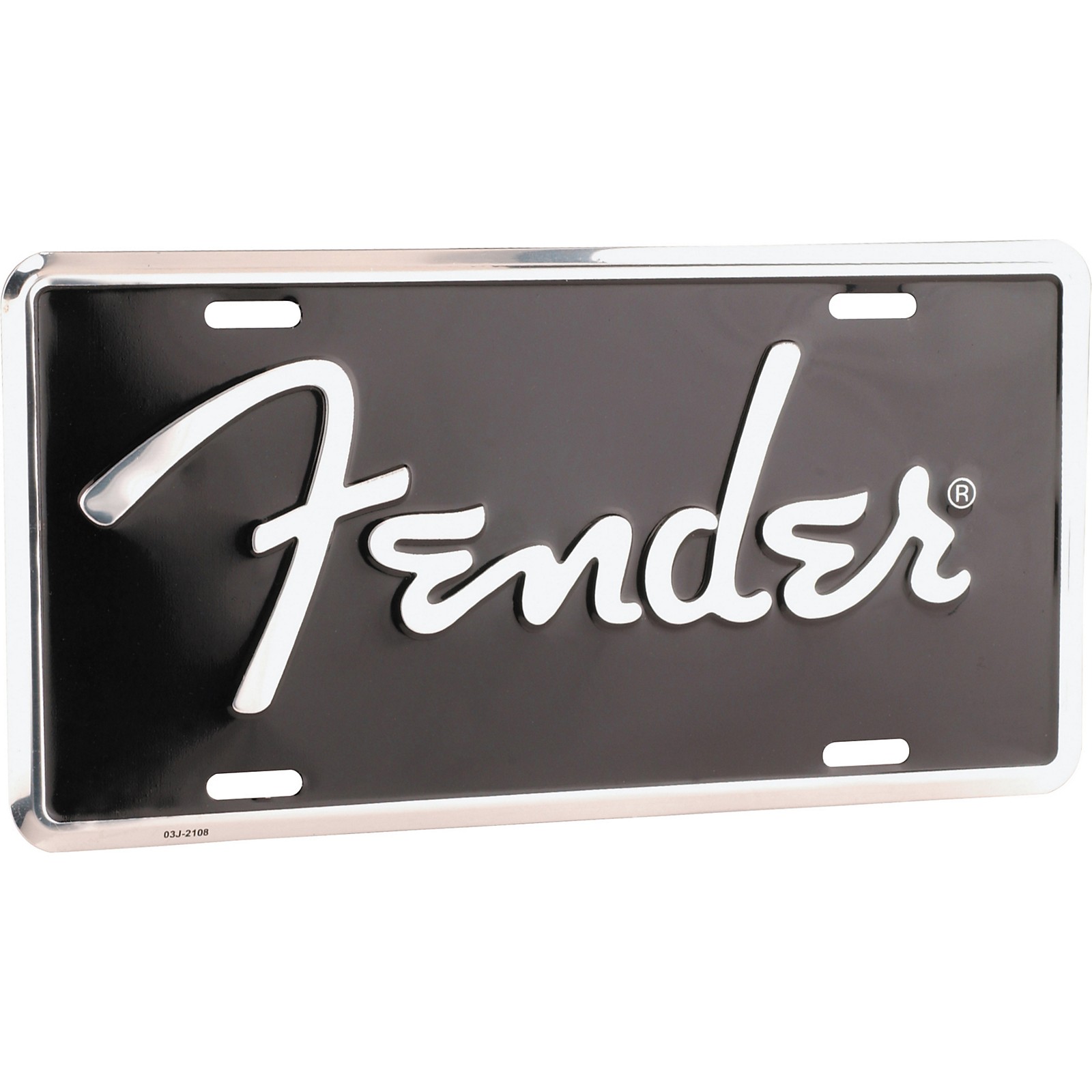 Fender License Plate Musicians Friend