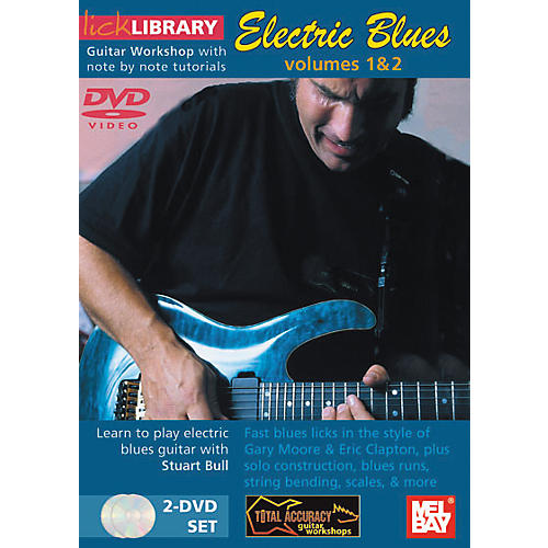 Lick Library Electric Blues Volumes 1 and 2 - 2 DVD Set