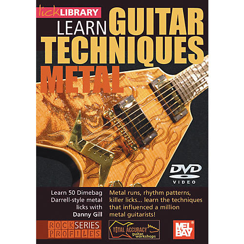 Lick Library Learn Guitar Techniques: Metal Dimebag Darrell Style DVD