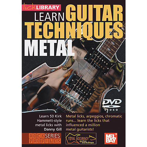 Lick Library Learn Guitar Techniques: Metal Kirk Hammett Style DVD