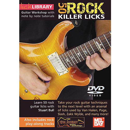 Lick Library Learn To Play 50 Rock Killer Licks DVD