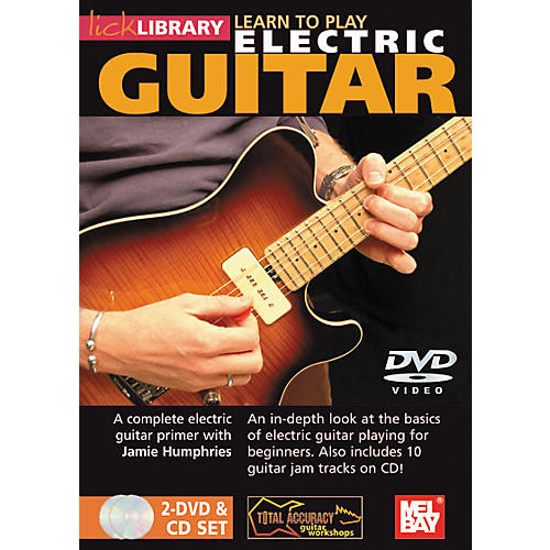 Lick Library Learn To Play Electric Guitar 2 DVD and 1 CD Set