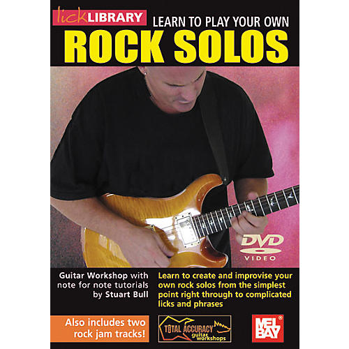 Lick Library Learn To Play Your Own Rock Solos DVD