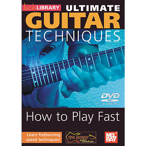 Lick Library Ultimate Guitar Techniques - How to Play Fast DVD