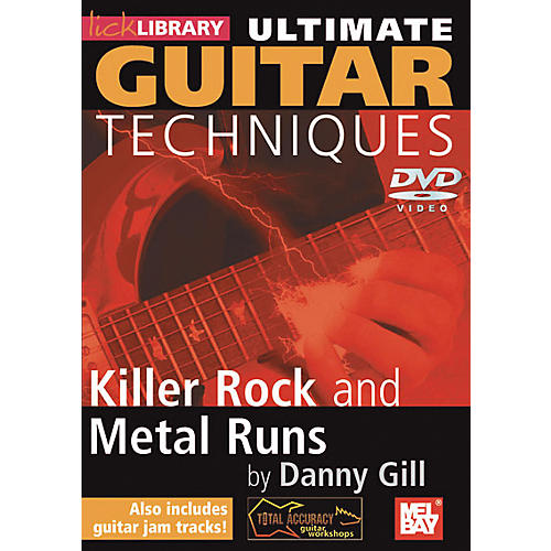 Lick Library Ultimate Guitar Techniques: Killer Rock and Metal Runs DVD