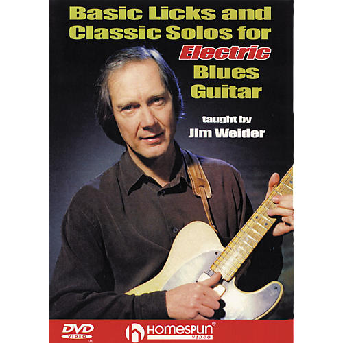 Licks and Solos for Electric Blues Guitar (DVD)