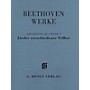 G. Henle Verlag Lieder verschiedener Völker Henle Edition Softcover by Beethoven Edited by Susanne Cox