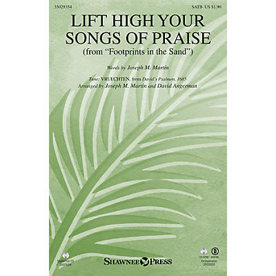 Shawnee Press Lift High Your Songs of Praise Studiotrax CD Composed by David Angerman