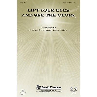 Shawnee Press Lift Your Eyes and See the Glory Studiotrax CD Composed by Joseph M. Martin