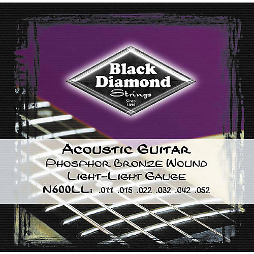 Light Light Gauge Phosphor Bronze Acoustic Guitar Strings