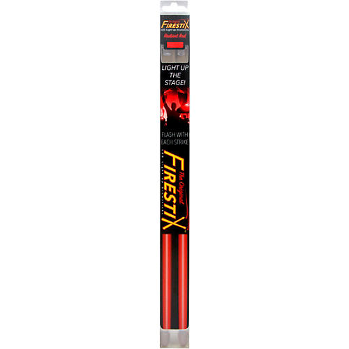 Firestix Light-Up Drum Sticks 5B Red