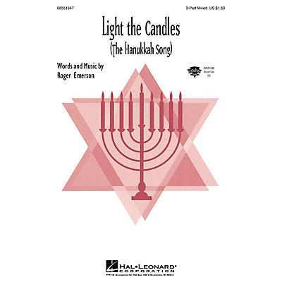 Hal Leonard Light the Candle (The Hanukkah Song) (ShowTrax CD) ShowTrax CD Composed by Roger Emerson