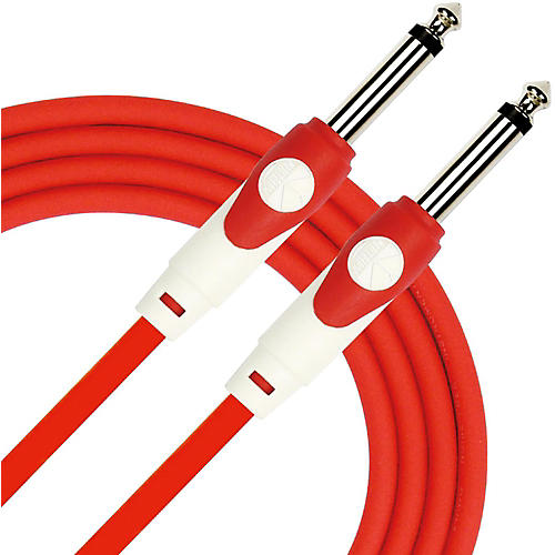 KIRLIN LightGear Instrument Cable - 10ft with PVC Jacket Red