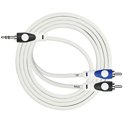 Kirlin LightGear Y-Cable 3.5mm TRS Plug - 2 x RCA Plug (Tip/Ring)
