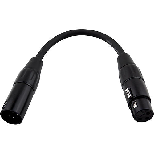 Pig Hog Lighting Cable DMX Adapter 5-pin(M) to 3-pin(F) XLR 6 in.