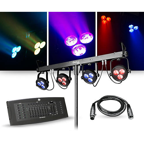 Lighting Package with 4BAR LT USB RGB LED Fixture and DMX Operator Controller