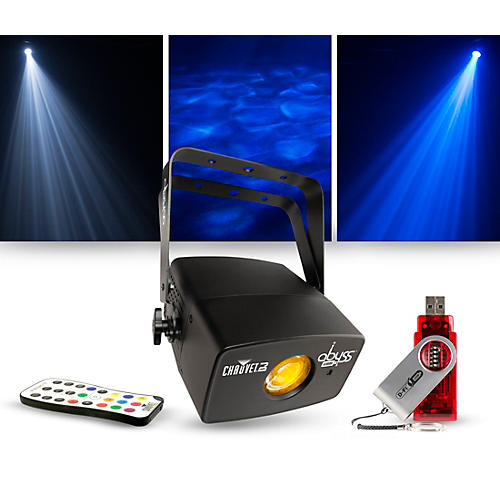 Lighting Package with Abyss USB Multicolored Water Effect with IRC-6 and D-Fi Controllers