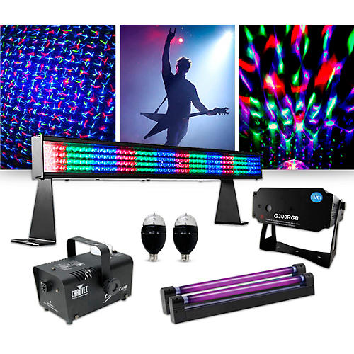 Lighting effects package with COLORstrip MINI and VEI G300 RGB Laser