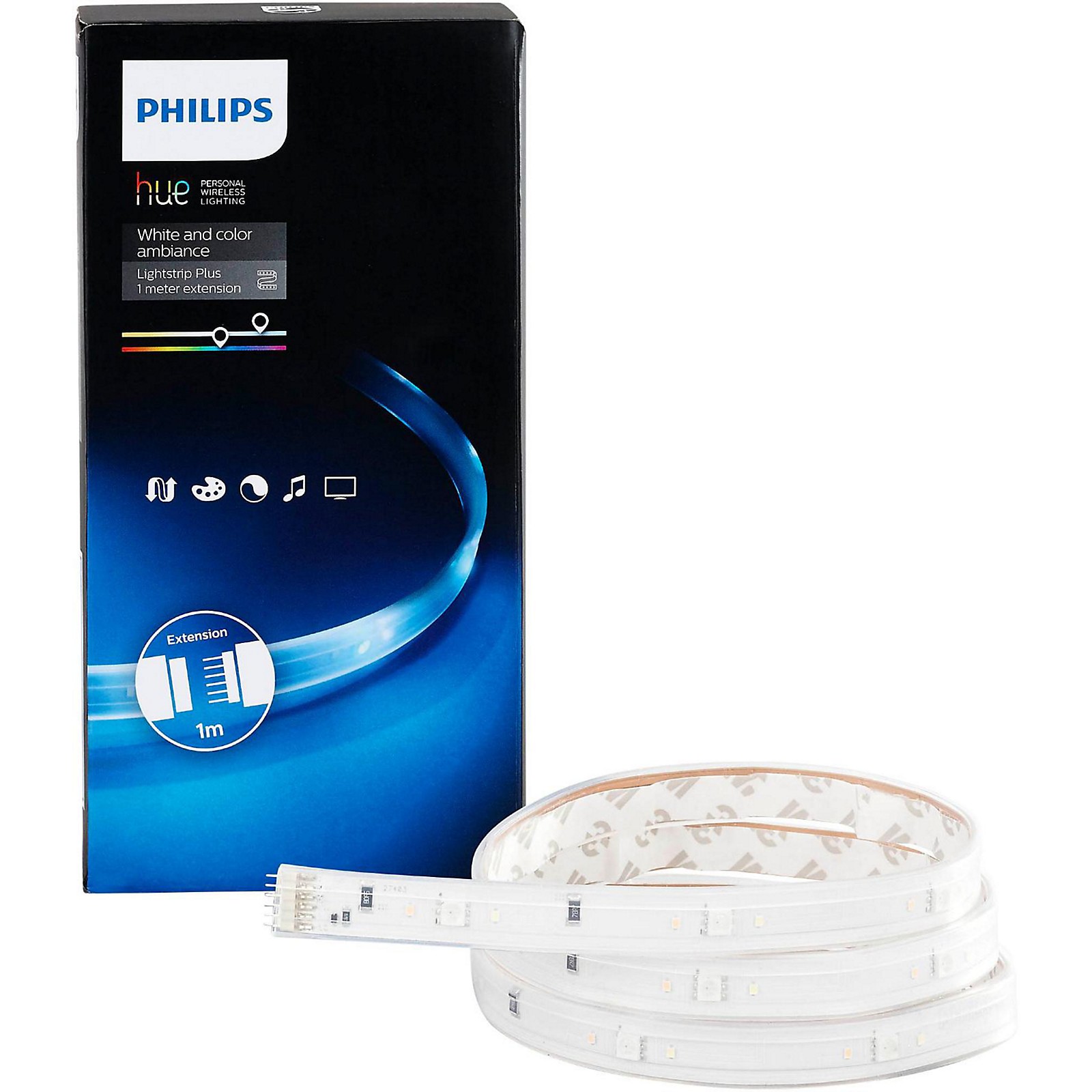 Philips Hue Lightstrip Plus 3.3 Ft. Extension Musician's Friend