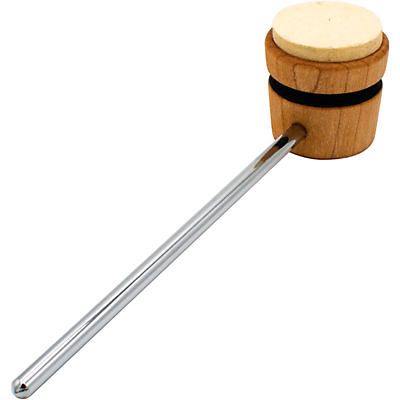 LOW BOY Lightweight Felt Daddy Beater in Natural with Black Stripe