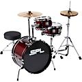 Sound Percussion Labs Lil' Kicker 3-Piece Junior Drum Set Dark RedDark Red