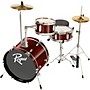 Open-Box Rogue Lil' Kicker 3-Piece Junior Drum Set Condition 1 - Mint Dark Red