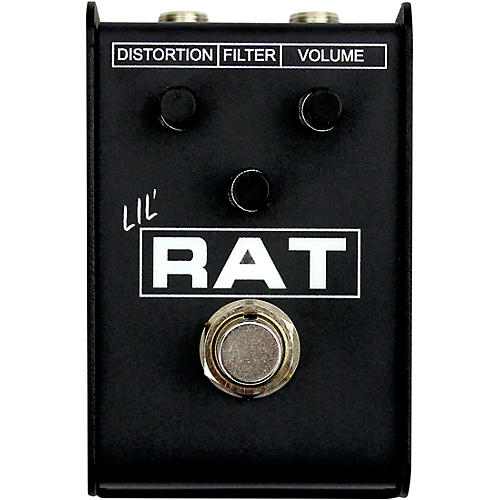 ProCo Lil' RAT Mini Distortion Effects Pedal Black
